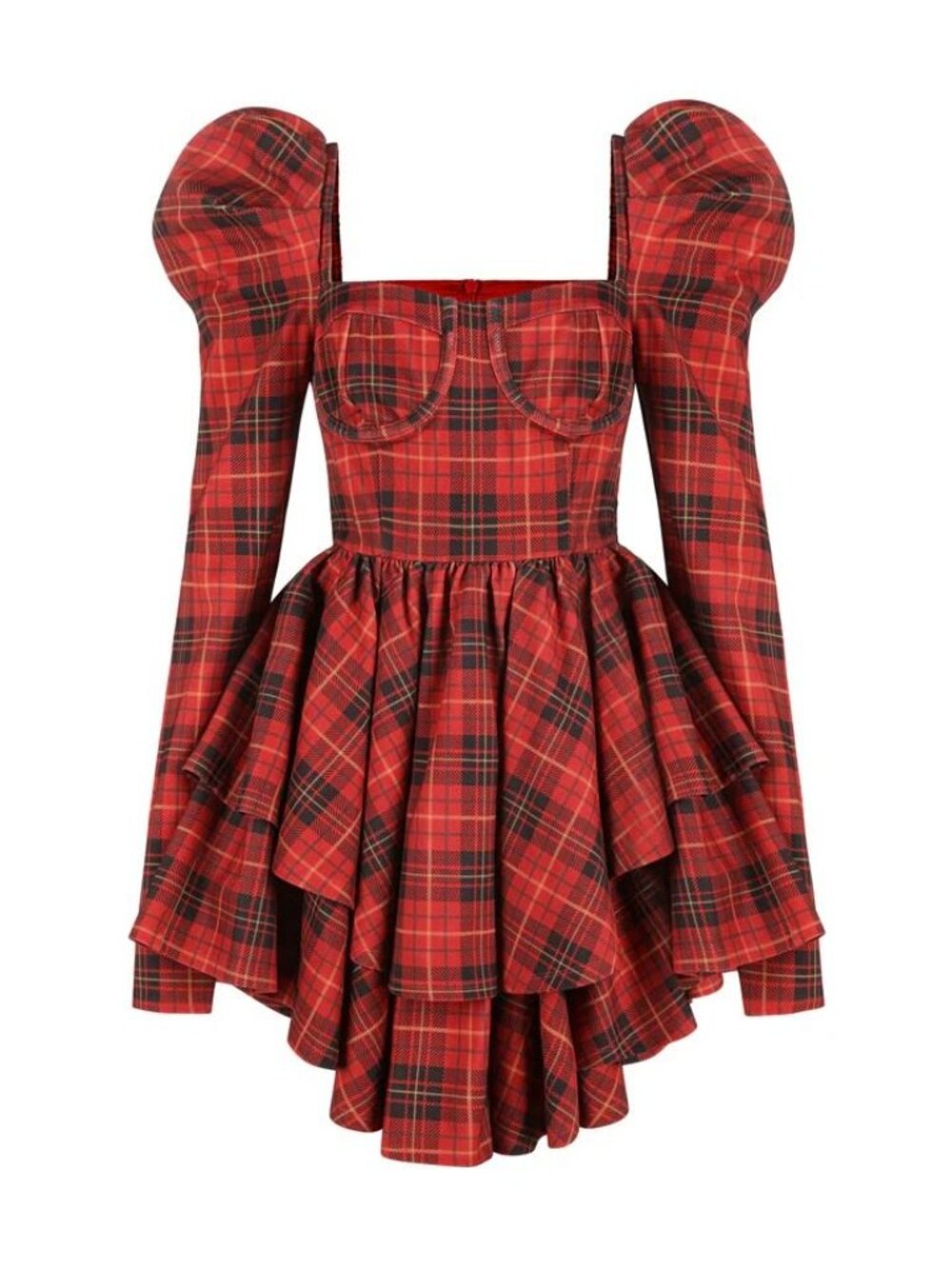 Selkie Royal Tartan Boleyn Dress